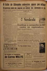 Página do jornal O Nordeste de maio de 1951