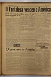 Página do jornal O Nordeste de maio de 1951