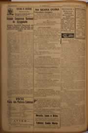 Página do jornal O Nordeste de maio de 1951