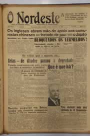 Página do jornal O Nordeste de maio de 1951
