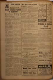 Página do jornal O Nordeste de maio de 1951