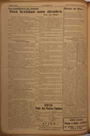 Página do jornal O Nordeste de maio de 1951