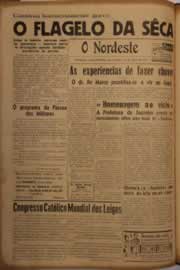 Página do jornal O Nordeste de maio de 1951