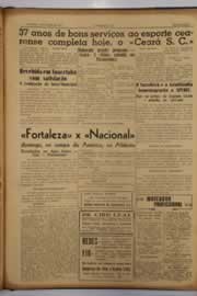 Página do jornal O Nordeste de junho de 1951