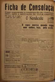 Página do jornal O Nordeste de junho de 1951