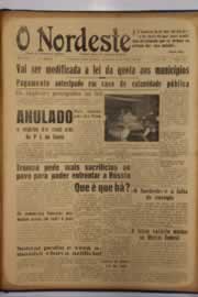 Página do jornal O Nordeste de junho de 1951