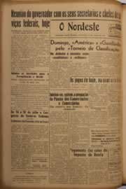 Página do jornal O Nordeste de junho de 1951