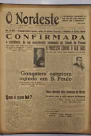 Página do jornal O Nordeste de junho de 1951