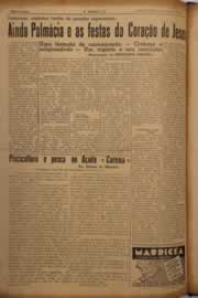 Página do jornal O Nordeste de junho de 1951