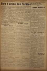 Página do jornal O Nordeste de julho de 1951