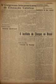 Página do jornal O Nordeste de julho de 1951