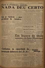 Página do jornal O Nordeste de julho de 1951