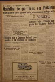 Página do jornal O Nordeste de julho de 1951