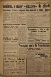 Página do jornal O Nordeste de julho de 1951