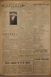 Página do jornal O Nordeste de julho de 1951