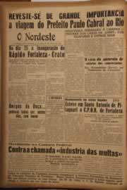 Página do jornal O Nordeste de julho de 1951