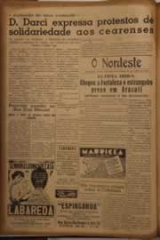Página do jornal O Nordeste de julho de 1951