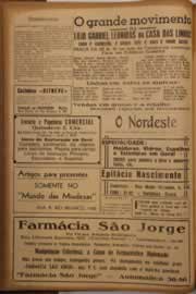 Página do jornal O Nordeste de agosto de 1951