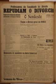 Página do jornal O Nordeste de setembro de 1951