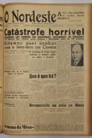 Página do jornal O Nordeste de setembro de 1951
