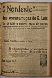 Página do jornal O Nordeste de setembro de 1951