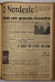 Página do jornal O Nordeste de setembro de 1951