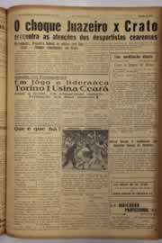 Página do jornal O Nordeste de setembro de 1951