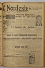 Página do jornal O Nordeste de setembro de 1951