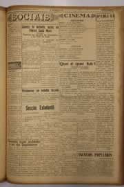 Página do jornal O Nordeste de setembro de 1951