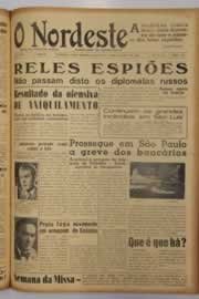 Página do jornal O Nordeste de setembro de 1951