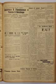 Página do jornal O Nordeste de setembro de 1951