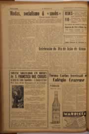 Página do jornal O Nordeste de setembro de 1951