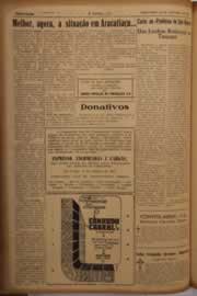 Página do jornal O Nordeste de outubro de 1951