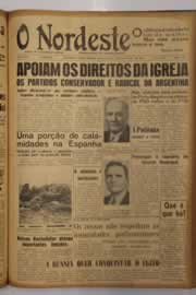 Página do jornal O Nordeste de novembro de 1951