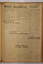 Página do jornal O Nordeste de novembro de 1951