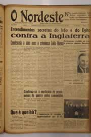 Página do jornal O Nordeste de novembro de 1951