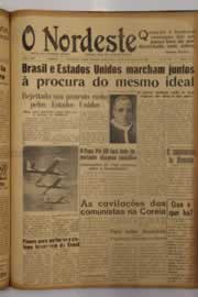 Página do jornal O Nordeste de novembro de 1951