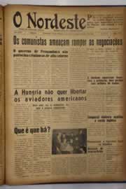 Página do jornal O Nordeste de dezembro de 1951
