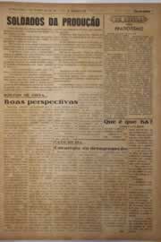 Página do jornal O Nordeste de janeiro de 1952