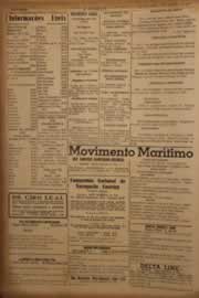 Página do jornal O Nordeste de janeiro de 1952