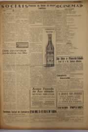 Página do jornal O Nordeste de janeiro de 1952
