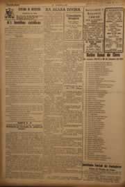 Página do jornal O Nordeste de janeiro de 1952