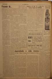 Página do jornal O Nordeste de janeiro de 1952