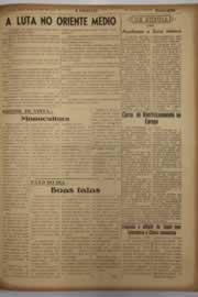 Página do jornal O Nordeste de janeiro de 1952