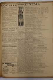Página do jornal O Nordeste de março de 1952