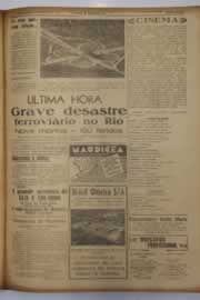 Página do jornal O Nordeste de março de 1952