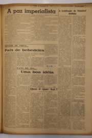 Página do jornal O Nordeste de março de 1952