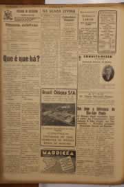 Página do jornal O Nordeste de março de 1952