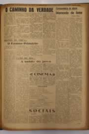 Página do jornal O Nordeste de março de 1952