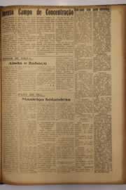 Página do jornal O Nordeste de março de 1952